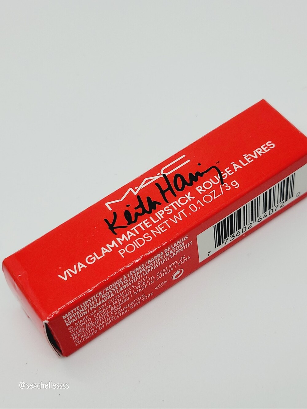 Red Haring MAC Cosmetics Viva Glam Matte Lipstick Brand New In Box Full Size - Picture 7 of 8